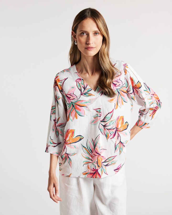 Yarra Trail - Paradise Top - White