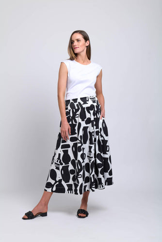 Foil - Skirted Ahead Skirt in Chalice colour front shot