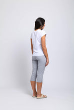 Load image into Gallery viewer, Foil - Split Enz Pant in Nickel colour back shot
