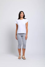 Load image into Gallery viewer, Foil - Split Enz Pant in Nickel colour front shot
