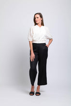 Load image into Gallery viewer, Foil - Wide Variety Pant in Black colour front shot
