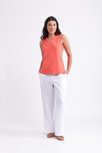 Load image into Gallery viewer, Foil - Wide Variety Pant in White colour front shot
