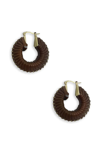 Carolina - Freya Mocha Earrings