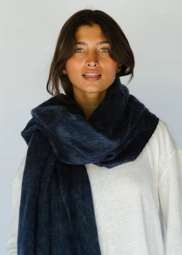 Hobo & Hatch Shawl - Midnight Color