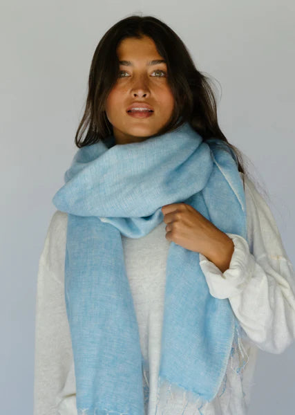 Hobo & Hatch Shawl - Sky