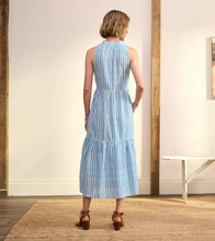 Load image into Gallery viewer, Hatley - Maggie Sundress in Seersucker colour back shot
