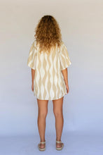 Load image into Gallery viewer, Hobo &amp; Hatch - Mila Shirt in Island Stripe colour back shot
