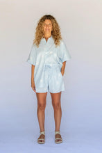 Load image into Gallery viewer, Hobo &amp; Hatch - Mila Shirt in Sky Coast colour front shot
