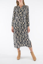 Load image into Gallery viewer, Jump - Ikat Dress- Ikat Front View
