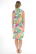 Load image into Gallery viewer, Jump - Tropicana Sleeveless Dress back shot
