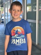 Load image into Gallery viewer, Kids Yamba T-Shirts - Turners Blue
