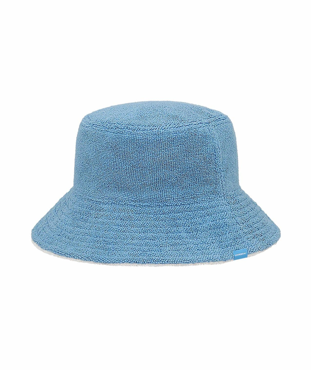 Beachie Reversible Bucket Hat in color Blue by Kooringal