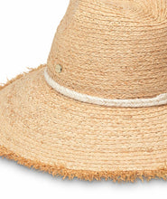 Load image into Gallery viewer, Brighton Wide Brim Hat from Kooringal closed up shot
