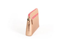 Load image into Gallery viewer, Liv and Milly Ravello Handbag - Rose Gold Side View
