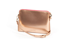 Load image into Gallery viewer, Liv and Milly Ravello Handbag - Rose Gold Front View
