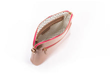 Load image into Gallery viewer, Liv and Milly Ravello Handbag - Rose Gold Inside View
