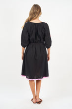 Load image into Gallery viewer, Naudic - Oregon Dress Splendour Embroidery - Black
