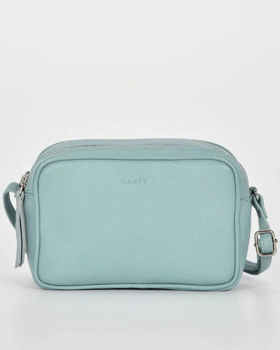 Norah - Leather Crossbody Bag in Ocean colour