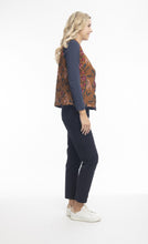 Load image into Gallery viewer, Orientique Aida Reversible Vest Left Side View
