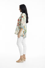 Load image into Gallery viewer, Orientique Digital Collared Shirt Vintage colour side shot
