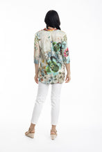 Load image into Gallery viewer, Orientique Digital Collared Shirt Vintage colour back shot
