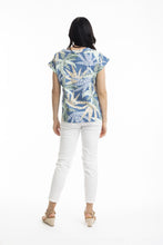 Load image into Gallery viewer, Orientique Fitzroy Rolled Neckline Top back shot
