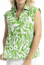 Load image into Gallery viewer, Orientique Hayman Green Cami front closed up shot
