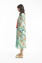 Load image into Gallery viewer, Orientique Olivia Kimono printed colour side shot
