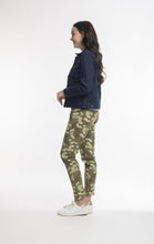 Load image into Gallery viewer, Orientique Reversible Drill Pants Olive Right Side View
