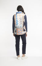 Load image into Gallery viewer, Orientique Reversible Sleeveless Puffer Vest La Boheme 2 Back View
