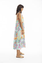 Load image into Gallery viewer, Orientique Sandy Sleeveless Midi Dress Printed colour side shot
