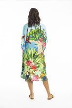 Load image into Gallery viewer, Orientique Skye Kaftan printed colour back shot
