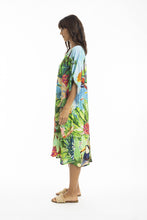 Load image into Gallery viewer, Orientique Skye Kaftan printed colour side shot
