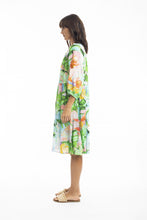 Load image into Gallery viewer, Orientique Talia 3/4 Sleeve Layered Dress Printed colour side shot
