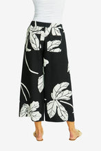 Load image into Gallery viewer, Ping Pong - Atlas Wide Leg Pant in Black/Ivory colour back shot
