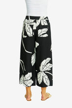 Load image into Gallery viewer, Ping Pong - Atlas Wide Leg Pant in Black/Ivory colour back shot
