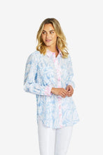 Load image into Gallery viewer, Ping Pong - Gigi Contrast Shirt in Nordic/White colour front shot
