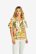 Load image into Gallery viewer, Ping Pong - Ipanema Bell Sleeve Blouse front view
