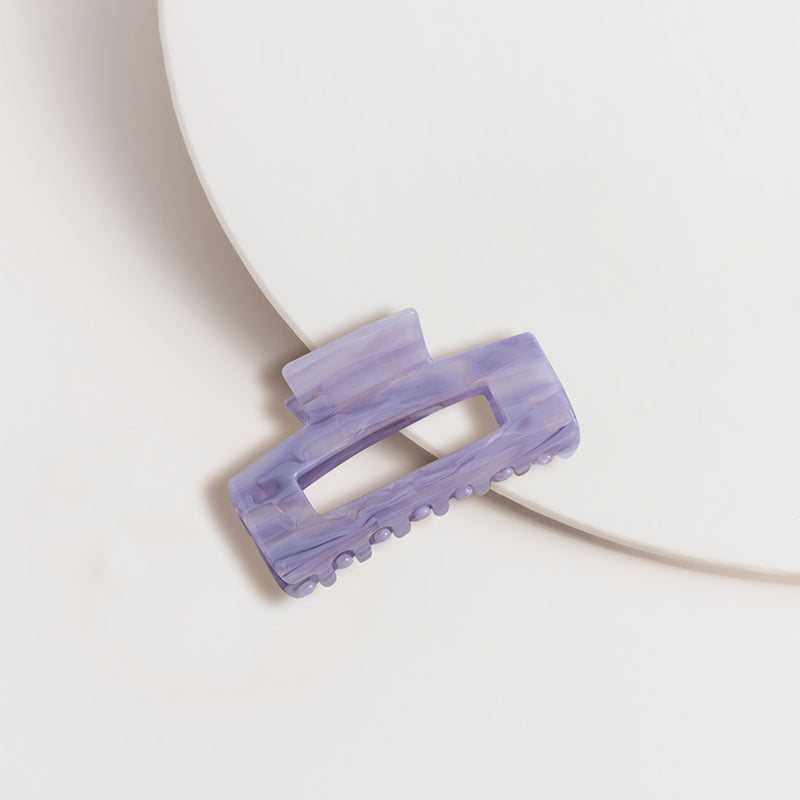 Large Rectangle Croc Clip - Violet from Super Amazing