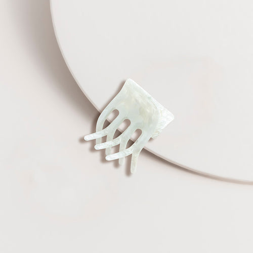 Small Croc Clip - White from Super Amazing