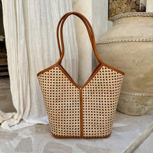 Load image into Gallery viewer, Voyage the Label - Paris Tote - Tan colour
