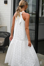 Load image into Gallery viewer, Wyatt Wylde - Gable Dress in Eyelet colour back shot
