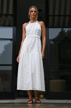 Load image into Gallery viewer, Wyatt Wylde - Gable Dress in Eyelet colour front shot
