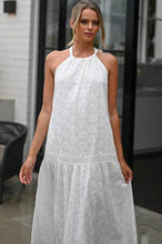 Load image into Gallery viewer, Wyatt Wylde - Gable Dress in Eyelet colour front shot
