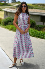 Load image into Gallery viewer, Wyatt Wylde - Mara Dress in Pink Vine front shot
