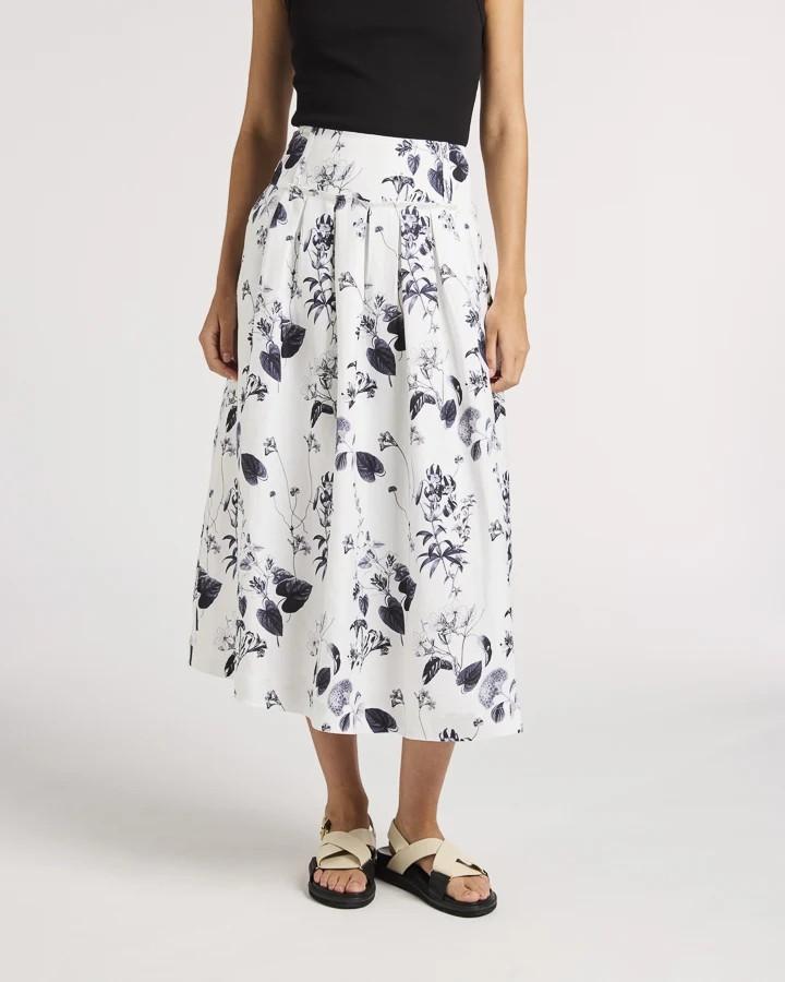 Yarra Trail Botanical Skirt front shot