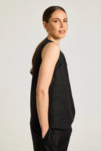 Load image into Gallery viewer, Yarra Trail - Carina Tank in Black colour side shot
