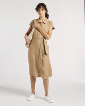 Load image into Gallery viewer, Yarra Trail Atlas Dress Toffee colour front shot
