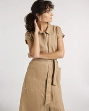 Load image into Gallery viewer, Yarra Trail Atlas Dress Toffee colour front shot
