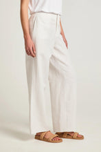 Load image into Gallery viewer, Yarra Trail Paris Pant in Stone/White colour side shot
